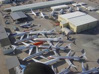 Tucson International Airport (TUS) - Tightly parked storage area - by Keith Sowter
