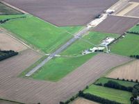 Old Buckenham Airport - Taken from a hot air balloon - by Keith Sowter