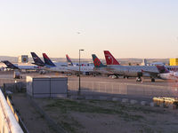 Boise Air Terminal/gowen Fld Airport (BOI) - North ramp of concourse B. - by Gerald Howard