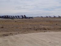 Kingman Airport (IGM) - Stored aircraft - by Keith Sowter