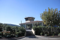 La Mole Airport - small control tower for a small airport - by olivier Cortot