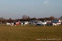 Wickenby Aerodrome - at the Wickenby Turkey Curry fly in - by Chris Hall