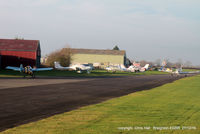 EGBR Airport - departing from Breighton in Max Holste MH-1521M Broussard G-CIGH - by Chris Hall