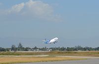Port-au-Prince International Airport (Toussaint Louverture Int'l), Port-au-Prince Haiti (MTPP) - Aircraft Spirit Airlines take off - by Jonas Laurince