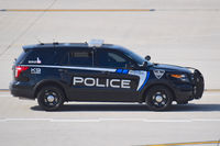 Boise Air Terminal/gowen Fld Airport (BOI) - Boise City Police provide security for airport. - by Gerald Howard