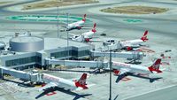 San Francisco International Airport (SFO) - Shot taken from the new tower at SFO. 2016. - by Clayton Eddy