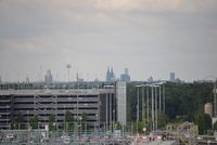 Cologne Bonn Airport, Cologne/Bonn Germany (EDDK) - Blick auf P3 und Cologne - by Ralf Winter