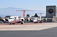Boise Air Terminal/gowen Fld Airport (BOI) - Fire tankers parked on NIFC ramp. - by Gerald Howard