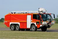 Tours Val de Loire Airport, Tours France (LFOT) - Fire truck on display, Tours-St Symphorien Air Base 705 (LFOT-TUF) Open day 2015 - by Yves-Q