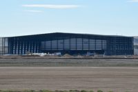 Boise Air Terminal/gowen Fld Airport (BOI) - Skywest maintenance hangar under construction. - by Gerald Howard