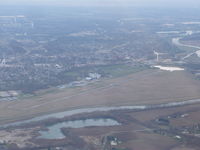 Middletown Regional/hook Field Airport (MWO) - Hook Field taken from a Piper J-3 Cub - by Christian Maurer