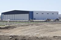 Boise Air Terminal/gowen Fld Airport (BOI) - Construction on the new Skywest maintenance hangar nearing completion. - by Gerald Howard