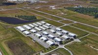 Orlando Sanford International Airport (SFB) - South East Ramp hangar facility - by Harry Rogers