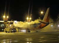 Boise Air Terminal/gowen Fld Airport (BOI) - Early morning de ice for Southwest. - by Gerald Howard