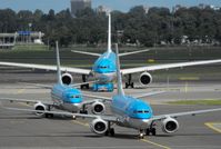 Amsterdam Schiphol Airport, Haarlemmermeer, near Amsterdam Netherlands (AMS) - KLM Convoy - by Keith Sowter