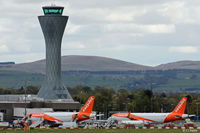 Edinburgh Airport - EDI skyline - by Clive Pattle