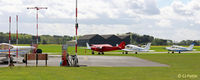 Sherburn-in-Elmet Airfield Airport, Sherburn-in-Elmet, England United Kingdom (EGCJ) - Airside view at EGCJ - by Clive Pattle