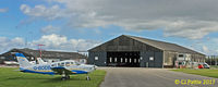 Sherburn-in-Elmet Airfield - Airfield view at EGCJ - by Clive Pattle