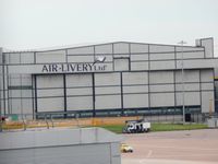 Manchester Airport, Manchester, England United Kingdom (EGCC) - air livery ltd hanger - by andysantini