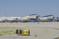 Boise Air Terminal/gowen Fld Airport (BOI) - Aircraft from the 428th Fighter Sq. Buccaneers,
Royal Singapore Air Force parked on the Idaho ANG ramp. - by Gerald Howard