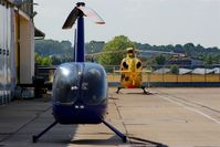HALLE OPPIN AIRPORT,  Germany (EDAQ) - Some helis waiting for some tasks.... - by Holger Zengler
