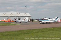 Leicester Airport, Leicester, England United Kingdom (EGBG) - Royal Aero Club 3R's air race at Leicester - by Chris Hall