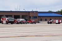 Boise Air Terminal/gowen Fld Airport (BOI) - Idaho Air national Guard ARFF units. Stationed on the south side of airport. - by Gerald Howard