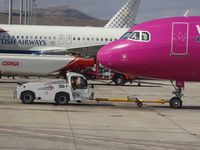 Arrecife Airport (Lanzarote Airport), Arrecife Spain (GCRR) - WIZZ push back - by Jean Goubet-FRENCHSKY
