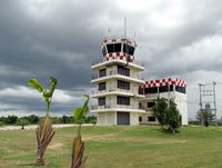 Kanchanaburi Airport - Actually in photo is the Tower of Surasri Army Camp Airport in Kanchanaburi. There is another small civilian airfield approx. 8 miles away. Do not know if VTBG belongs to the civilian or the Army airport ??? - by Jean M Braun