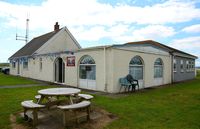 Pembrey Airport - Flight office and Amelias Tearoom. - by Roger Winser