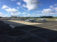North Shore Aerodrome Airport, Auckland New Zealand (NZNE) - apron view - by magnaman