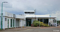 Dundee Airport, Dundee, Scotland United Kingdom (EGPN) - Airport terminal building entrance at Dundee - by Clive Pattle