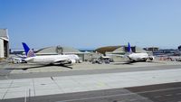 San Francisco International Airport (SFO) - United Airlines maintenance base. 2017. - by Clayton Eddy