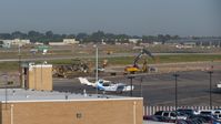 Boise Air Terminal/gowen Fld Airport (BOI) - Some construction going on for Taxiway Alpha and RWY 10L. - by Gerald Howard