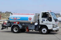 Camarillo Airport (CMA) - Channel Islands Aviation Phillips 66 100LL Fuel Truck on their ramp. One of several options including Self-Serve near CMA Control Tower.  - by Doug Robertson