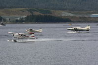 Ketchikan Harbor Seaplane Base (5KE) - Load'm up and go flying - by Timothy Aanerud
