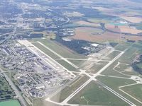 Dover Afb Airport (DOV) - From 5,000 feet on the way into PHL to pick up a passenger for Angel Flight  - by Jim Monroe