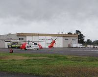 Astoria Regional Airport (AST) - USCG hangar at Astoria airport OR - by Jack Poelstra