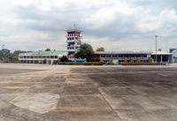 Chiang Mai International Airport - arrival from BKK ,the Tower - by Gerhard Ruehl