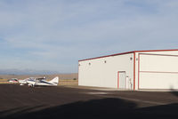 Baker City Municipal Airport (BKE) - Hangar at Baker City muni airport OR - by Jack Poelstra