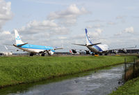 Amsterdam Schiphol Airport, Haarlemmermeer, near Amsterdam Netherlands (EHAM) - Taxiway Q - by Andreas Ranner