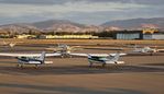 Livermore Municipal Airport (LVK) - Ramp at Livermore Airport California 2017. - by Clayton Eddy