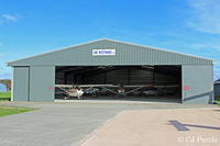 Dunkeswell Aerodrome Airport, Honiton, England United Kingdom (EGTU) - Westward Air Services Hangar at Dunkeswell - by Clive Pattle