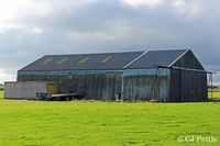 Dunkeswell Aerodrome Airport, Honiton, England United Kingdom (EGTU) - A hangar at Dunkeswell - by Clive Pattle