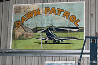 Dunkeswell Aerodrome Airport, Honiton, England United Kingdom (EGTU) - Some artwork hanging in a hangar at Dunkeswell, don't know if there is any age to it owing to the fairly modern looking aircraft - but it does mention Barnstorming ! - by Clive Pattle