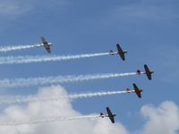Ardmore Airport, Auckland New Zealand (NZAR) - local harvards out for show - by magnaman