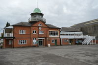 EGLB Airport - Club House at Brooklands Aerodrome, Weybridge, England. - by moxy