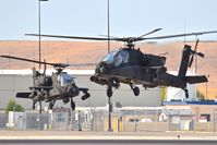 Boise Air Terminal/gowen Fld Airport (BOI) - AH-64Ds from the 1-183rd AVN BN, Idaho Army National Guard.
 - by Gerald Howard