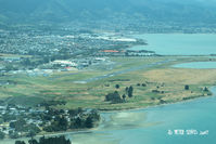 Nelson Airport - Viewed from the east, after departing RW02 - by Peter Lewis