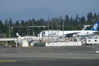 The Boeing Company Heliport (WA82) - Boeing did not permit any photography on the site tour - this pix was taken from the car park.  I was with a tour group in June 2006 - by Neil Henry
